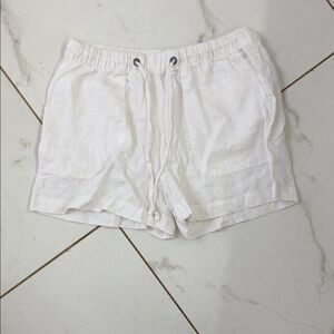C&C California Women's White Cargo Shorts